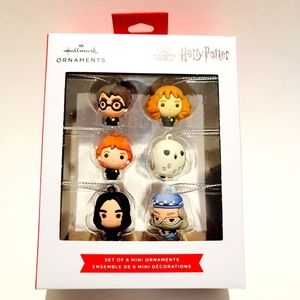 Hallmark Harry Potter Mini Ornaments set of 6 New